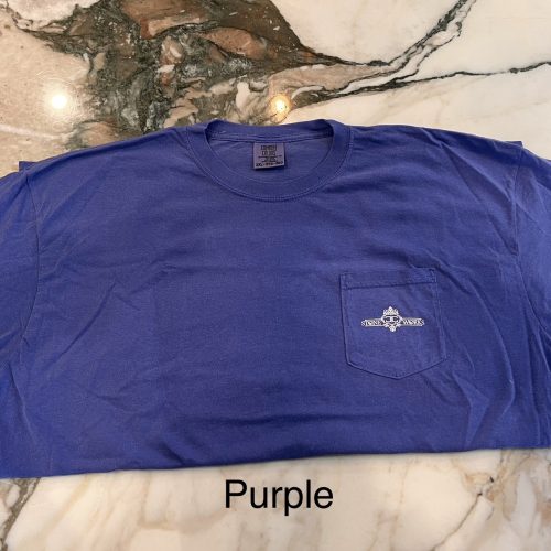 Comfort Colors Purple Pocket Tee