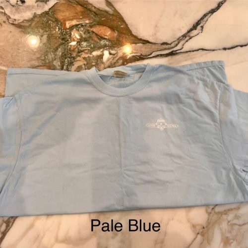 Comfort Colors Pale Blue Pocket Tee